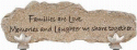 Family Heart Note Stone