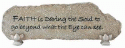 Faith Heart Note Stone