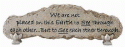 Each Other Heart Note Stone