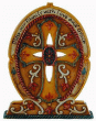 Family Cross Pedestal 14962