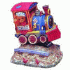 Cherished Teddies Conductor in Train Car Action Musical 331465