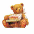 Cherished Teddies Age 3 Bear...Three Cheers for You - 911313