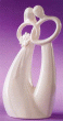 Circle of Love Forever White Cake Topper 4006709