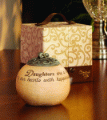 Comfort Candle Daughter 3.5" Round Candle #05534 - NEW!
