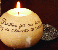 Comfort Candle Family 3.5" Round Candle #05535 - NEW!