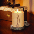Comfort Candle Believe 4" Cylinder Candle #05541 - NEW!