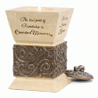 Comfort Candle Friendship 3.5" w x 5" Tall Square Candle 05547