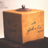 Comfort Candle Rejoice 4" Square Candle #05687