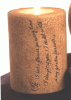 Comfort Candle Thinking of You 4" Cylinder Candle #05691