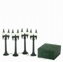 Department 56 Accessories Village Double Street Lamps #59960