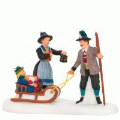 Department 56 Alpine Village Sharing An Alpine Christmas 806284 - NEW!