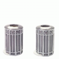 Department 56 Accessories Put Litter In Its Place Set of 2 810817 - NEW!