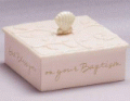 Foundations Baptism Pale Pink Covered Box 4007255