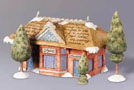 Foundations Lighted Village Train Depot Retired 107519