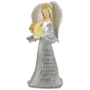 Foundations Lighted Angel with Church Figurine Retired 118140