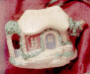 Cozy Cottage Teapot Showcase Ornament Invitation to Tea Collection 1995 Hallmark Ornament QK1127