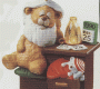 Beary Short Nap Light & Motion 1990 Hallmark Ornament QLX7326