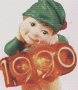 Elf of the Year Light & Motion 1990 Hallmark Ornament QLX7356