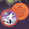 Snow Goose Holiday Wildlife 6th in Series 1987 Hallmark Ornament QX3717