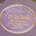 The Constitution 1987 Hallmark Ornament QX3777
