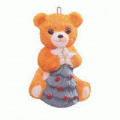 Porcelain Bear 8th in Series 1990 Hallmark Ornament QX4426