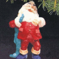 Favorite Santa 1987 Hallmark Ornament QX4457