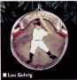 Baseball Heroes Lou Gehrig 2nd in Series 1995 Hallmark Ornament QX5029