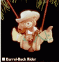 Barrel Back Rider Artists Favorite 1995 Hallmark Ornament QX5189