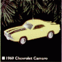 Classic American Cars 1969 Camero 5th in Series 1995 Hallmark Ornament QX5239