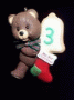 Childs 3rd Teddy Collection 1995 Hallmark Ornament QX5627