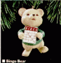Bingo Bear 1995 Hallmark Ornament QX5919