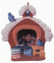 #1 Student Photo Holder 1998 Hallmark Ornament QX6646