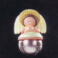 Christmas Bells 1st in Series 1995 Miniature Hallmark Ornament QXM4007