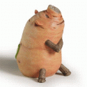 Home Grown Sweet Potato Pig Figurine 4002356