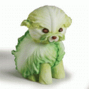 Home Grown Cabbage Dog Figurine 4002362