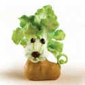 Home Grown Endive Potato Lion Figurine 4008119