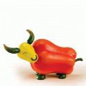 Home Grown Pepper Bull Figurine 4008126