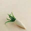 Home Grown Radish Cuttle Fish Figurine 4011649
