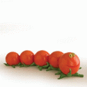 Home Grown Red Tomato Caterpillar Figurine 4011650