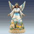 Jim Shore Angel With Town Scene  Figurine "Watcher Of Villages And Valleys" 114408