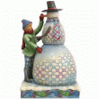 Jim Shore Boy Making Snowman Figurine "Frosty Friends" 4005443