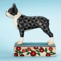 Jim Shore Boston Terrier Figurine "Charlei" 4007497