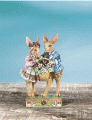 Jim Shore Bunny Couple With Basket Easter Figurine "Happy Together" 4007543