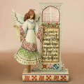 Jim Shore Angel With Arms Open Figurine "Seeking Serenity" 4007760