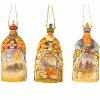 Jim Shore 3 Wisemen Set Of 3 Hanging Ornaments 117712