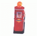 Pedal Power Red Premium Lighted Gas Pump Hallmark Kiddie Car Classics QHG3603