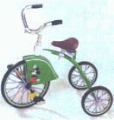 1934 Mickey Mouse Velocipede Hallmark Kiddie Car Classics Sidewalk Cruisers QHG6316
