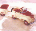 1940 Custom Roadster with Trailer Hallmark Kiddie Car Classics QHG7106