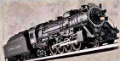 726 Berkshire Steam Locomotive Hallmark Great American Railways QHT7801