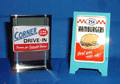 Corner Drive-In Sidewalk Signs Hallmark Kiddie Car Classics QHG3616